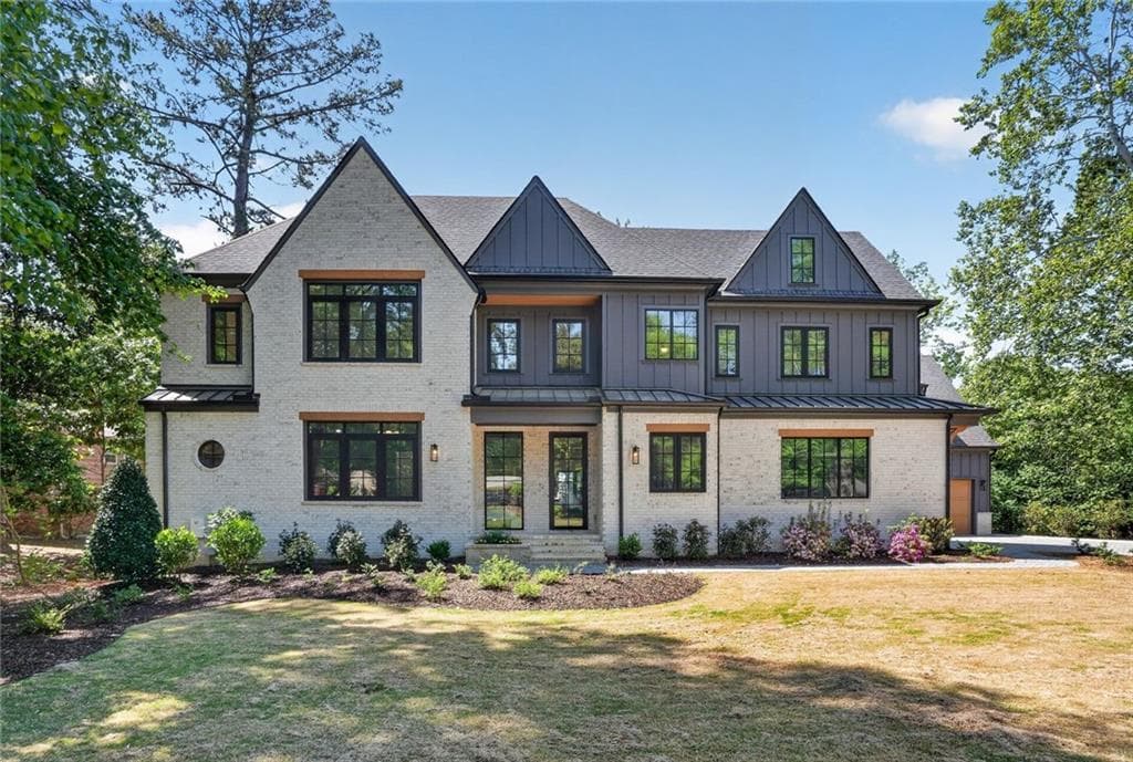 6 bedroom, 7 bathroom, 7,767 sq ft single family residence sold at 180 Thompson Place, Roswell, GA 30075