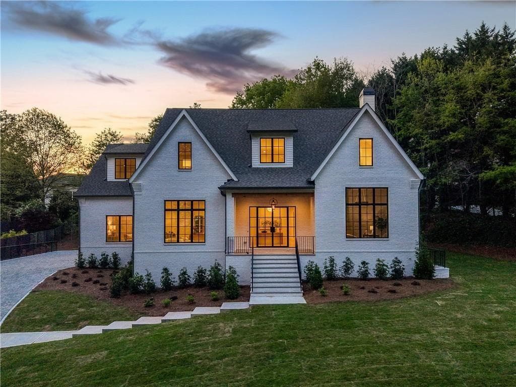 6 bedroom, 6 bathroom, 6,780 sq ft single family residence sold at 44 Hardeman Road, Atlanta, GA 30342