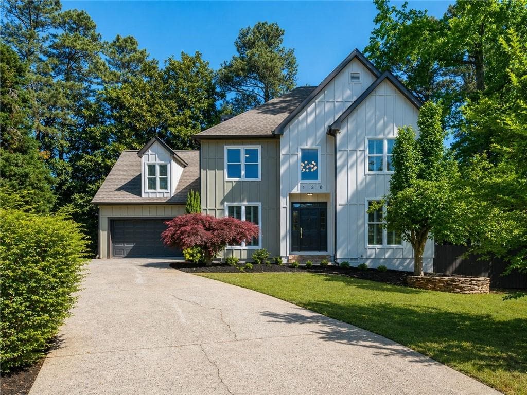 4 bedroom, 3 bathroom, 3,236 sq ft single family residence sold at 130 Trammell Court, Alpharetta, GA 30009