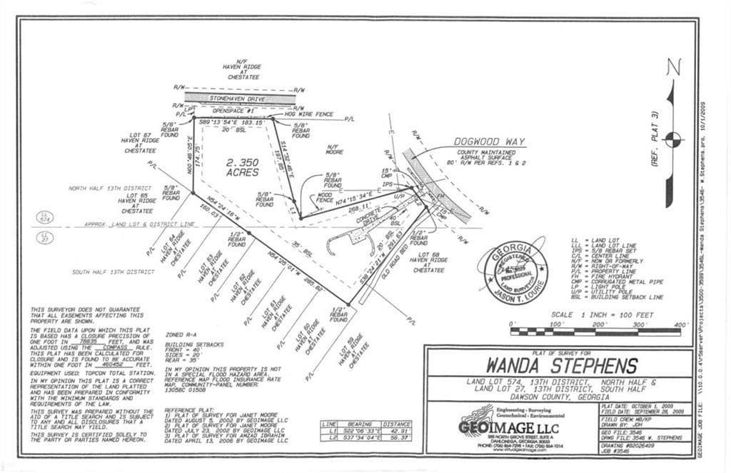 single family residence under contract at 145 Dogwood Way, Dawsonville, GA 30534