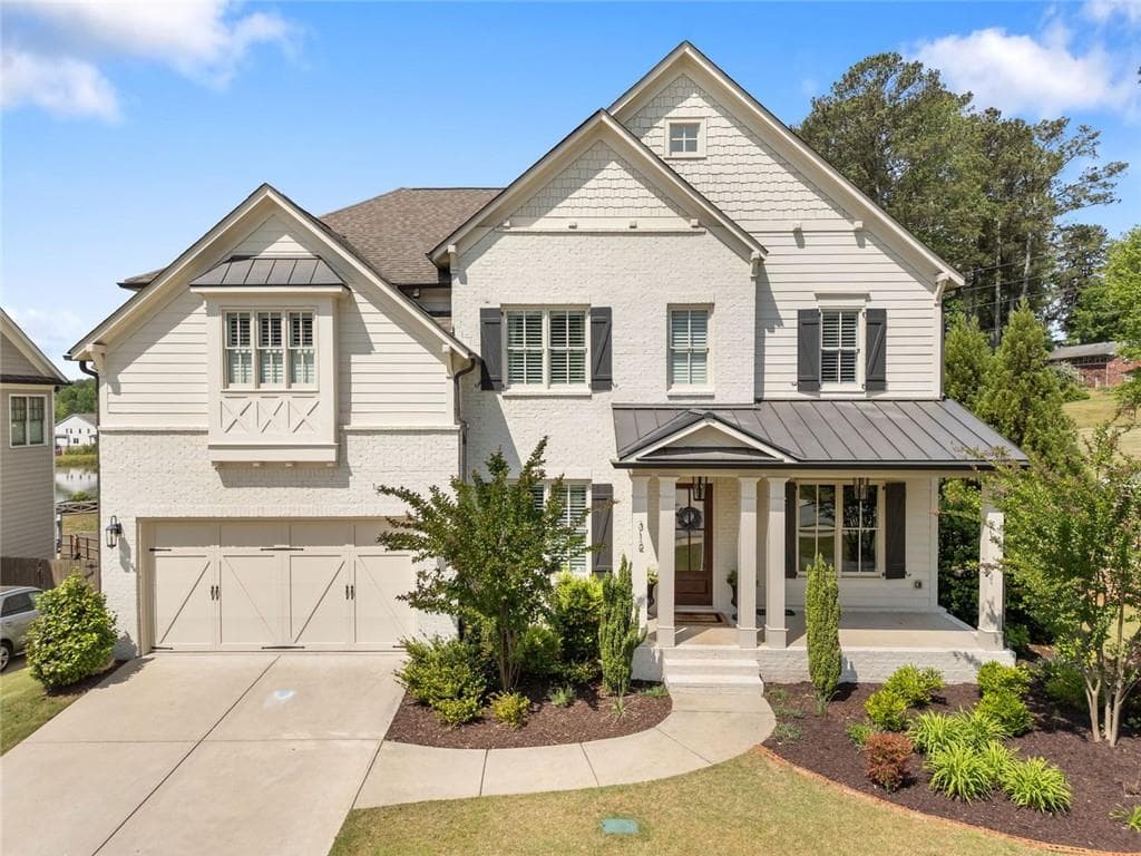 7 bedroom, 5 bathroom, 4,916 sq ft single family residence sold at 312 Ellis Preserve Lane, Marietta, GA 30064