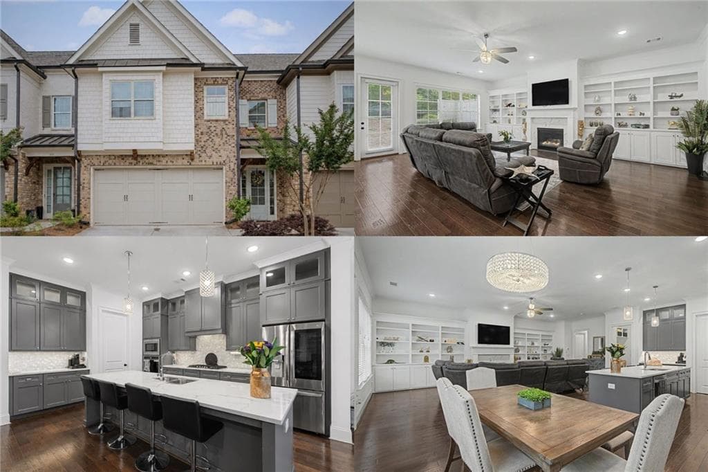3 bedroom, 3 bathroom, 2,876 sq ft townhouse for sale at 605 Stone Field Run, Marietta, GA 30060