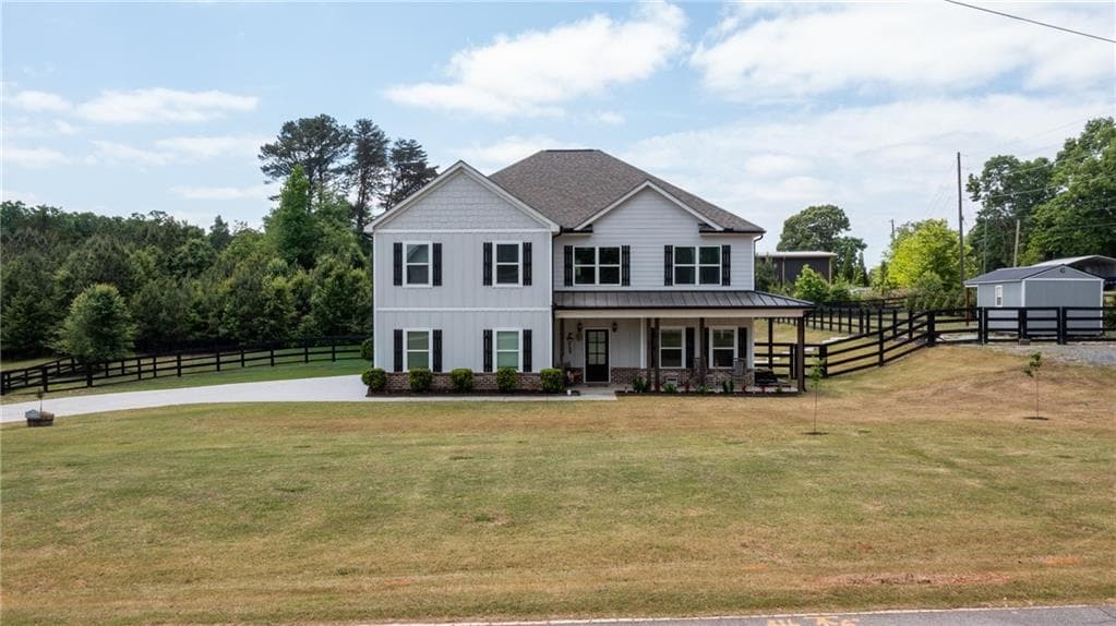 4 bedroom, 3 bathroom, 3,098 sq ft single family residence sold at 5065 Willie Robinson Road, Gainesville, GA 30506