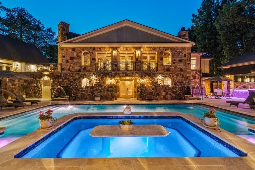 4 bedroom, 8 bathroom, 12,279 sq ft single family residence for sale at 37 Retreat Ridge, Cartersville, GA 30120