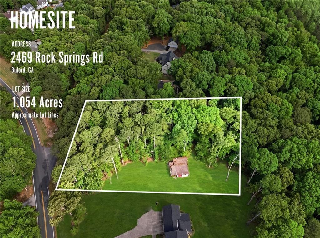 single family residence for sale at 2469 Rock Springs Road, Buford, GA 30519