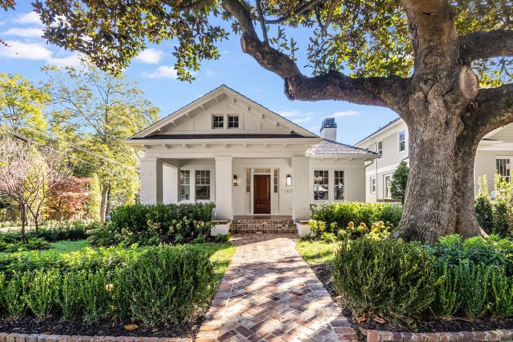 4 bedroom, 5 bathroom, 3,360 sq ft single family residence sold at 1323 N Highland Avenue, Atlanta, GA 30306