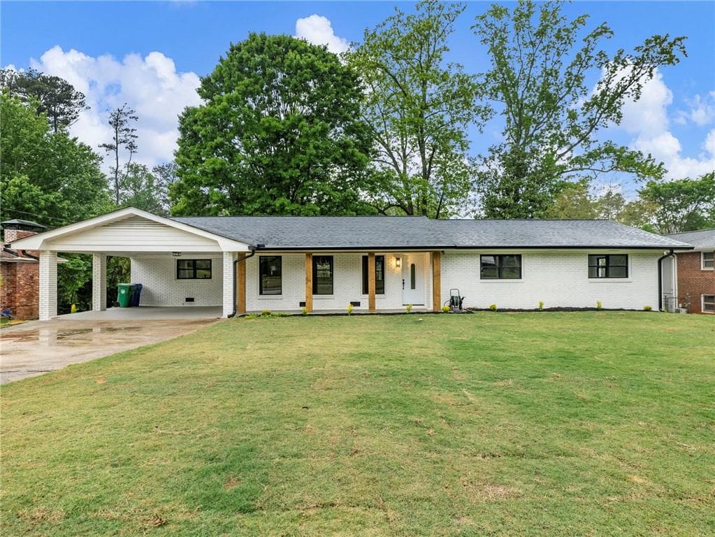 3 bedroom, 2 bathroom, 2,667 sq ft single family residence sold at 1870 Hebron Hills Drive, Tucker, GA 30084