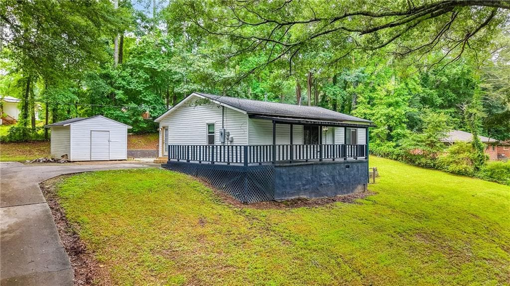 3 bedroom, 2 bathroom, 1,200 sq ft single family residence sold at 1841 Mobley Street, Austell, GA 30106