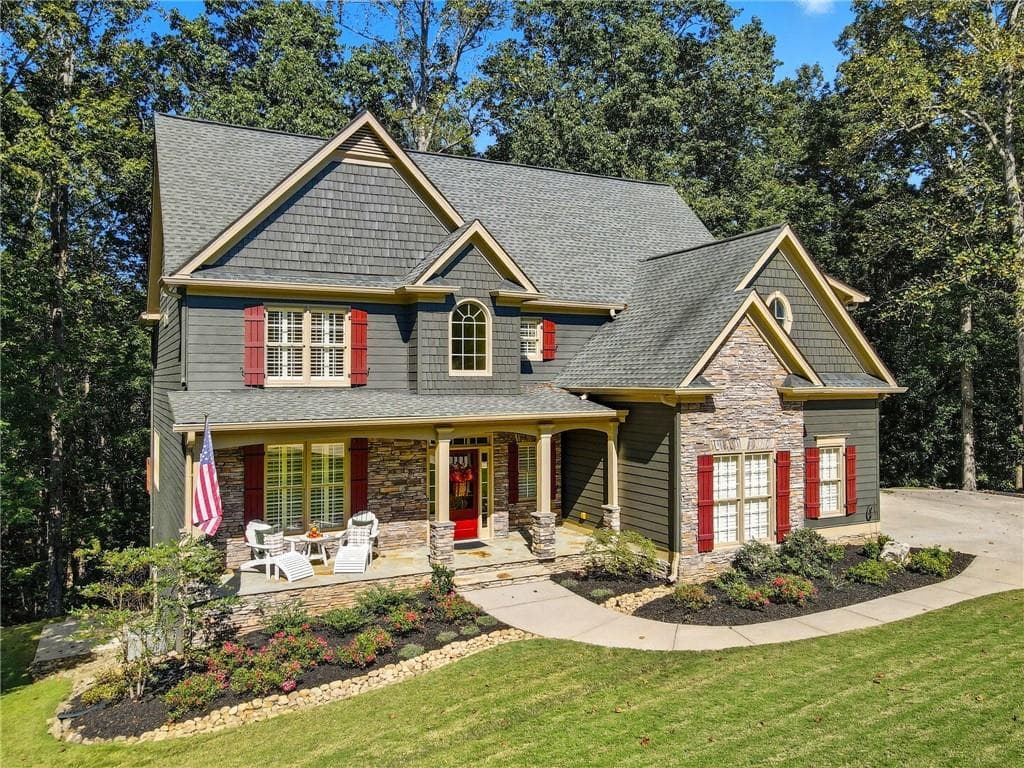 4 bedroom, 4 bathroom, 3,342 sq ft single family residence sold at 208 N Ridgeview Court, Canton, GA 30115