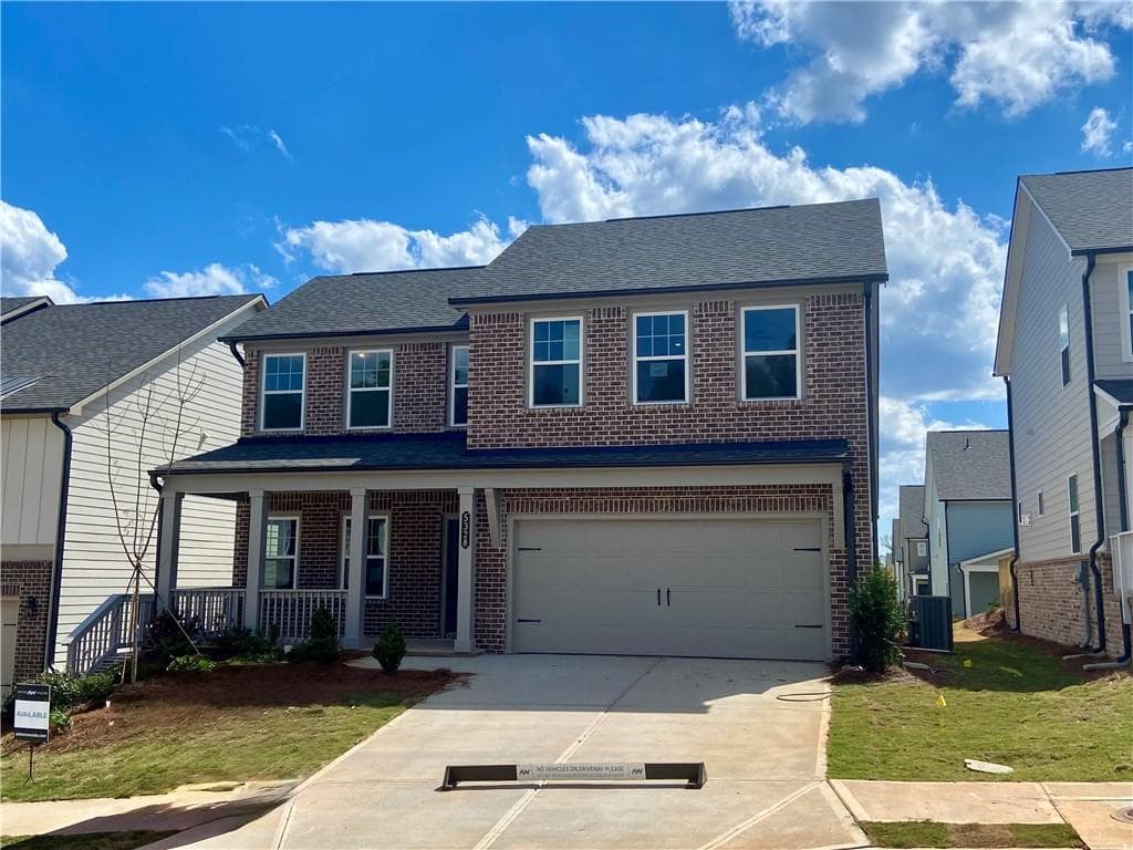 4 bedroom, 3 bathroom, 2,053 sq ft single family residence sold at 5328 Frontier Court, Flowery Branch, GA 30542