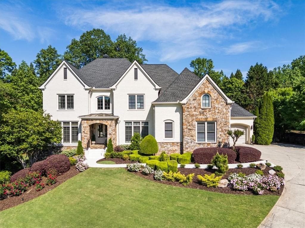 7 bedroom, 7 bathroom, 9,000 sq ft single family residence sold at 15889 Meadow King Court, Milton, GA 30004