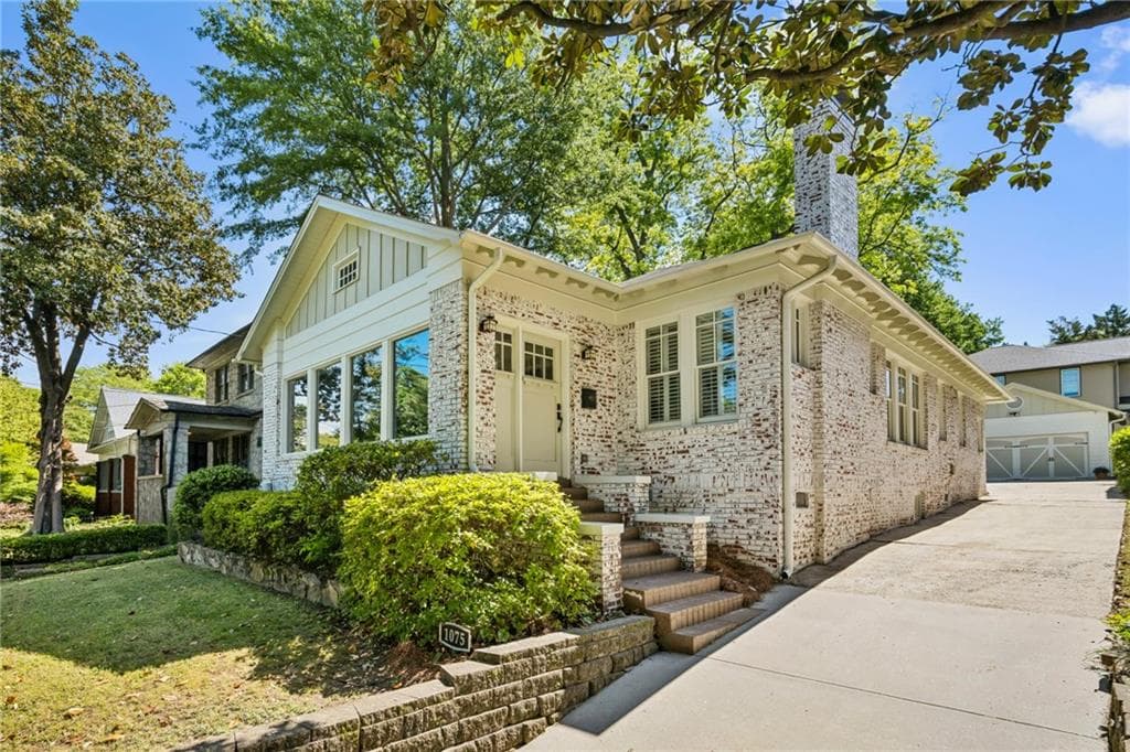 3 bedroom, 2 bathroom, 1,730 sq ft single family residence sold at 1075 Monroe Drive, Atlanta, GA 30306