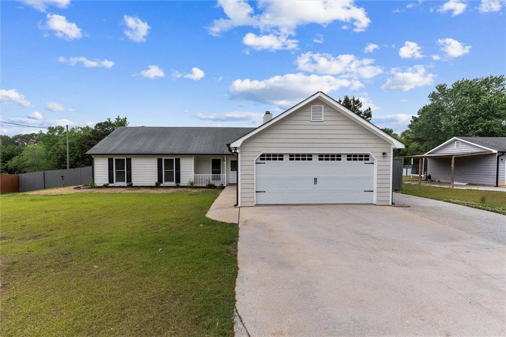 3 bedroom, 2 bathroom, 1,156 sq ft single family residence sold at 1587 Cronic Town Road, Auburn, GA 30011