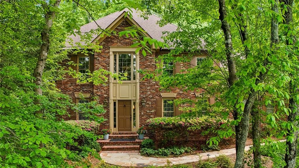 5 bedroom, 6 bathroom, 6,381 sq ft single family residence sold at 145 Wing Mill Road, Atlanta, GA 30350