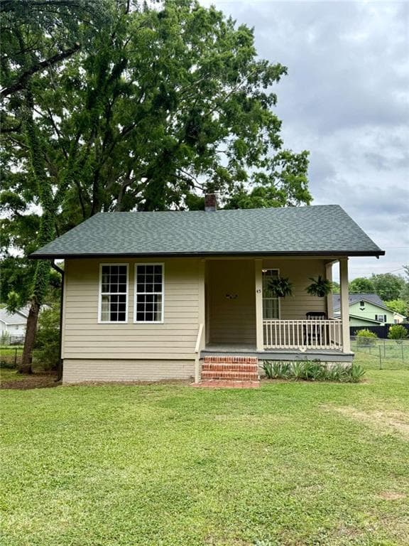 1 bedroom, 1 bathroom, 662 sq ft single family residence sold at 45 NE 4th Street, Shannon, GA 30172