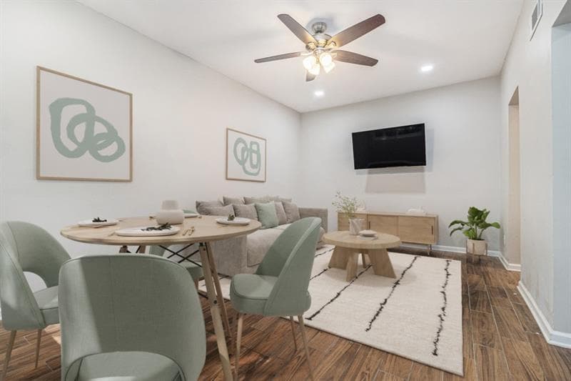 1 bedroom, 1 bathroom, 608 sq ft condominium sold at 343 8th Street T2, Atlanta, GA 30309