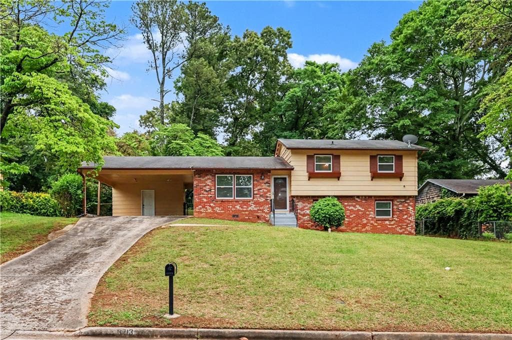 4 bedroom, 2 bathroom, 1,622 sq ft single family residence sold at 3713 Elkridge Drive, Decatur, GA 30032