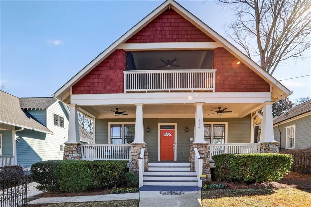 5 bedroom, 5 bathroom, 3,238 sq ft single family residence sold at 174 Walthall Street, Atlanta, GA 30316