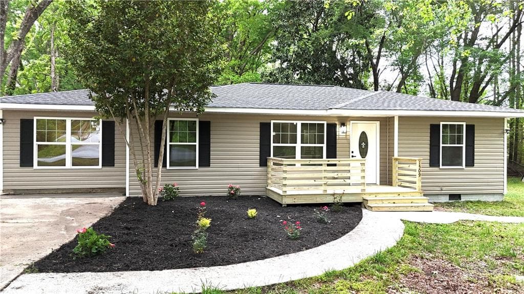 3 bedroom, 2 bathroom, 1,334 sq ft single family residence sold at 1509 Pleasant Grove Church Road, Villa Rica, GA 30180