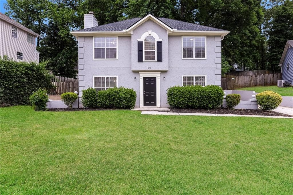 3 bedroom, 3 bathroom, 1,558 sq ft single family residence sold at 1107 Langrage Drive, Marietta, GA 30008