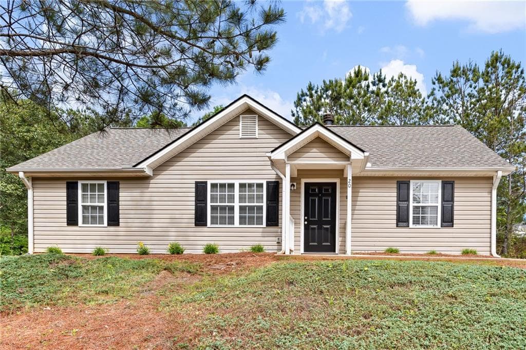 3 bedroom, 2 bathroom, 1,118 sq ft single family residence sold at 20 Spring Leaf Place, Dallas, GA 30157