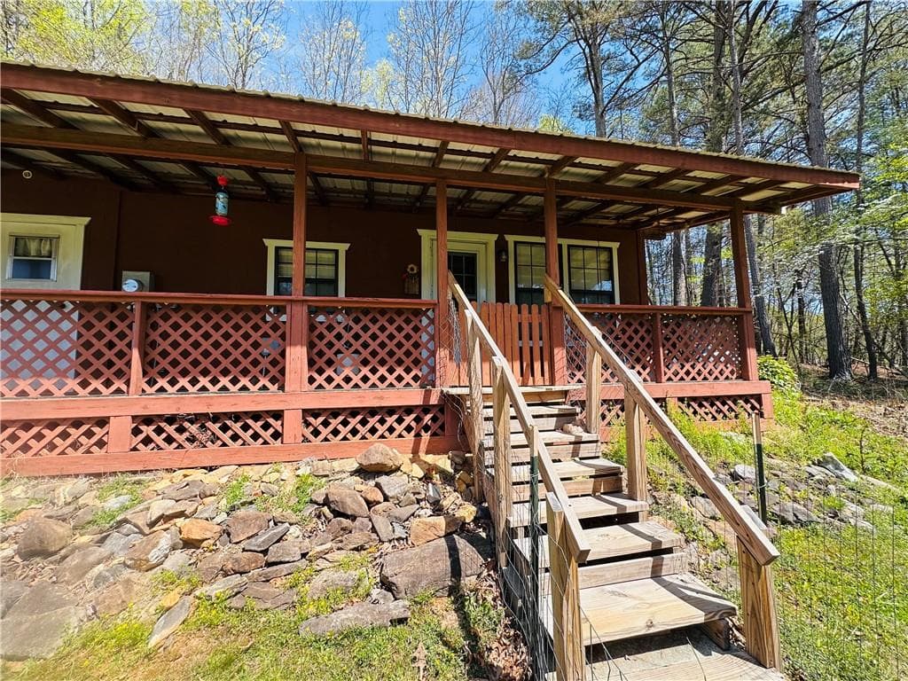 1 bedroom, 1 bathroom, 628 sq ft single family residence sold at 630 Crump Creek Road, Blairsville, GA 30512