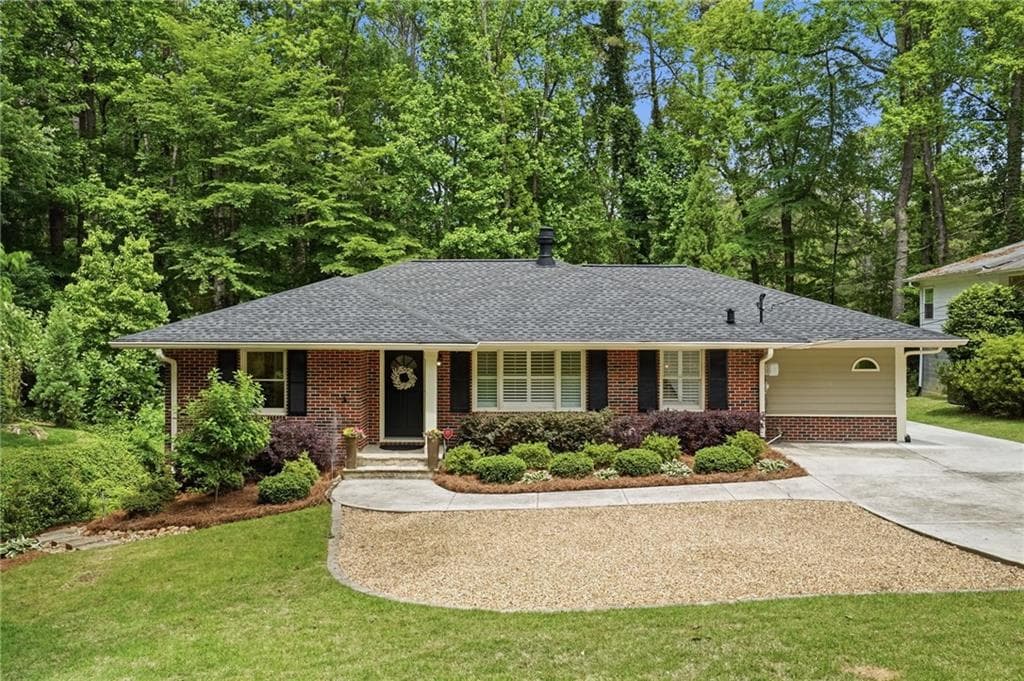 4 bedroom, 4 bathroom, 3,252 sq ft single family residence sold at 1850 Fern Creek Lane, Atlanta, GA 30329