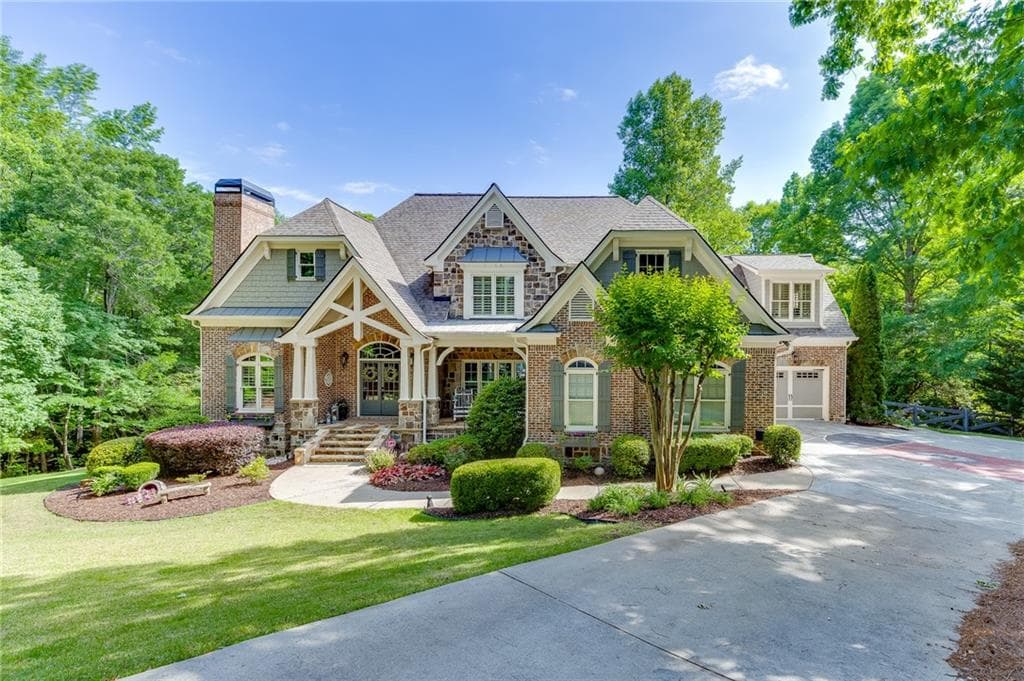 5 bedroom, 5 bathroom, 7,393 sq ft single family residence sold at 3092 Hidden Falls Drive, Buford, GA 30519