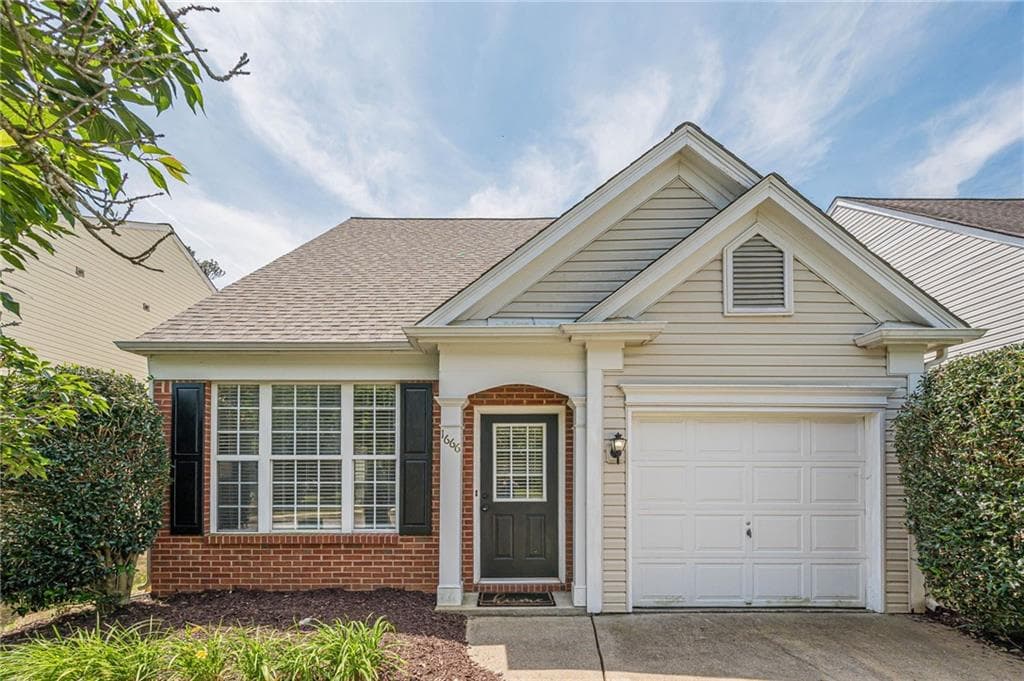 3 bedroom, 2 bathroom, 1,334 sq ft single family residence sold at 1666 Woodsford Road, Kennesaw, GA 30152