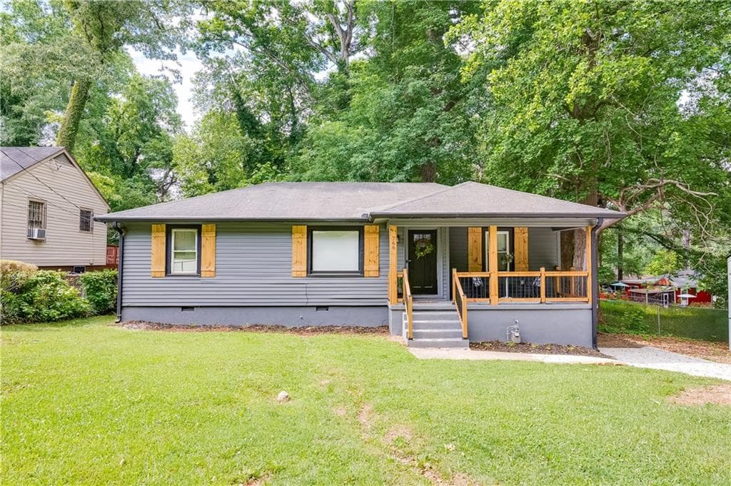 3 bedroom, 2 bathroom, 1,176 sq ft single family residence sold at 766 Pegg Road, Atlanta, GA 30315