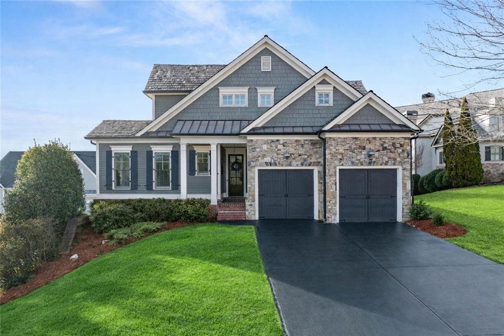 5 bedroom, 5 bathroom, 4,413 sq ft single family residence sold at 281 Blue Heron Bluff, Dawsonville, GA 30534