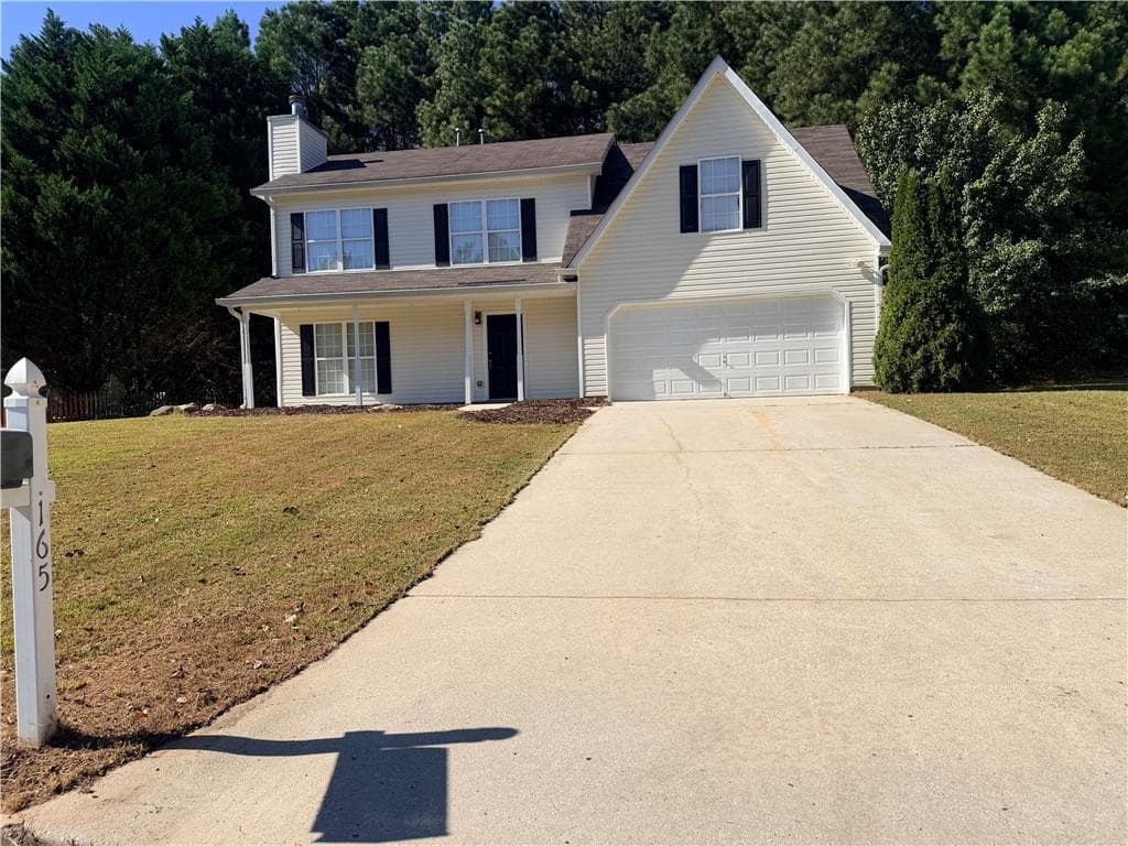 4 bedroom, 3 bathroom, 1,900 sq ft single family residence sold at 165 Towler Shoals Drive, Loganville, GA 30052