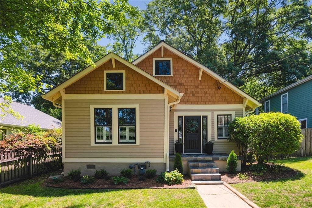 3 bedroom, 2 bathroom, 1,743 sq ft single family residence sold at 616 2nd Avenue, Decatur, GA 30030