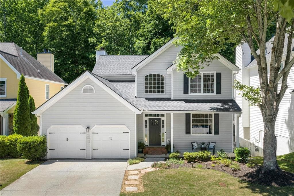 5 bedroom, 4 bathroom, 3,231 sq ft single family residence sold at 2105 Brookridge Terrace, Alpharetta, GA 30004
