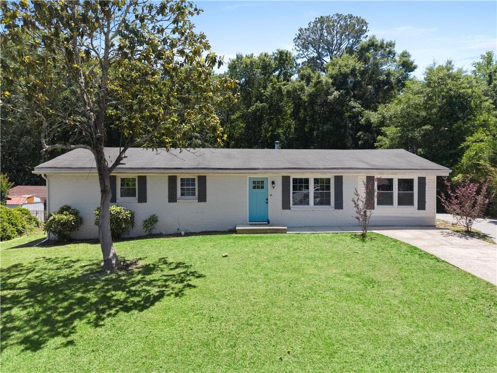 4 bedroom, 2 bathroom, 1,386 sq ft single family residence sold at 3517 Ridgecrest Drive, Powder Springs, GA 30127