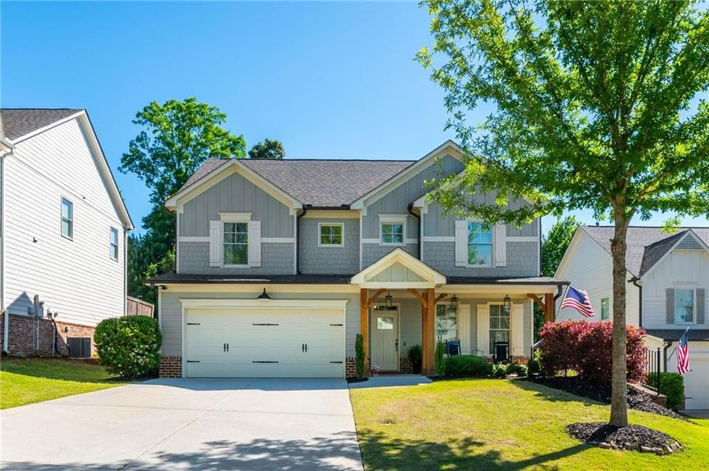 5 bedroom, 3 bathroom, 2,597 sq ft single family residence sold at 706 Midway Avenue, Canton, GA 30114