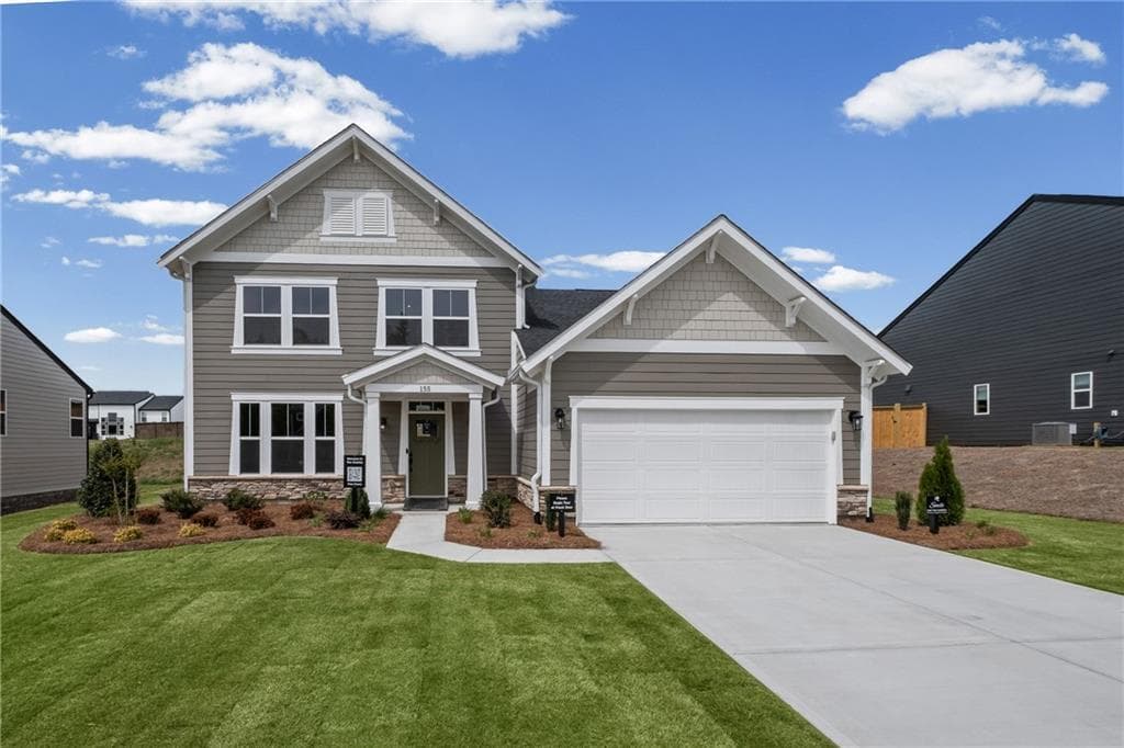 3 bedroom, 3 bathroom, 2,475 sq ft single family residence sold at 155 Pickens Bluff Lane, Hiram, GA 30141