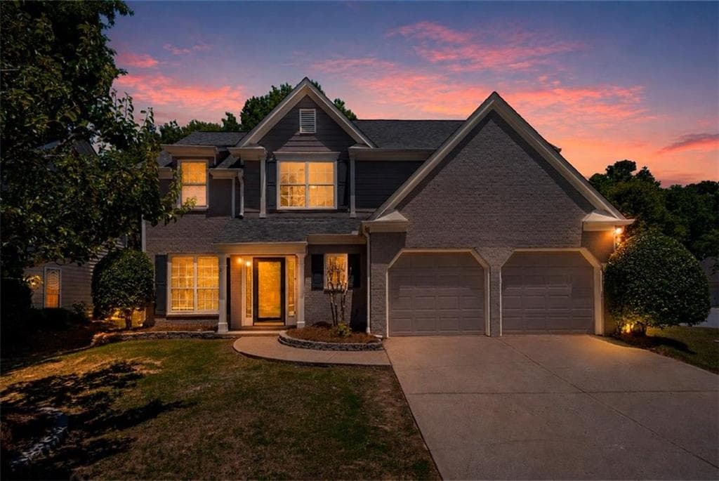 4 bedroom, 3 bathroom, 1,986 sq ft single family residence under contract at 2410 Lunetta Lane, Alpharetta, GA 30004