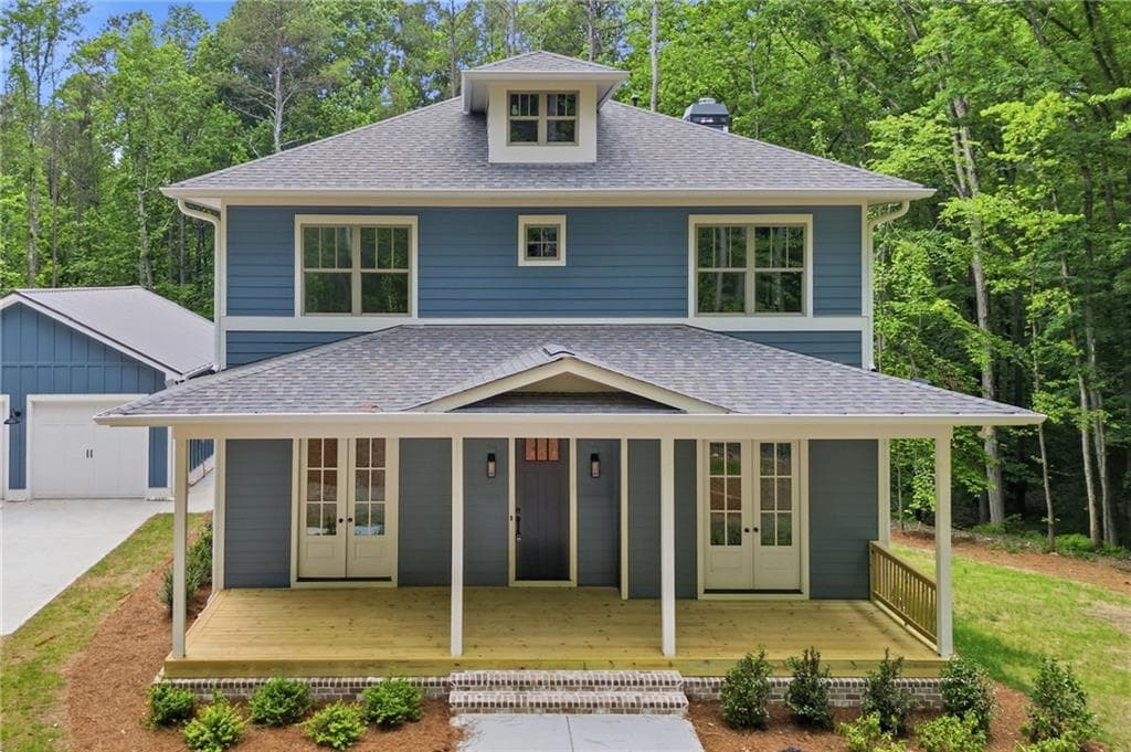 5 bedroom, 4 bathroom, 4,727 sq ft single family residence sold at 1418 Palm Street, Holly Springs, GA 30115