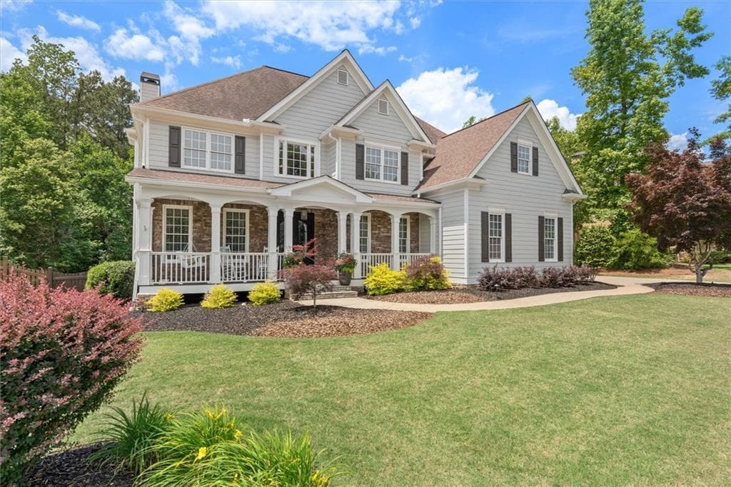 6 bedroom, 6 bathroom, 5,831 sq ft single family residence sold at 161 Oakwind Point, Acworth, GA 30101