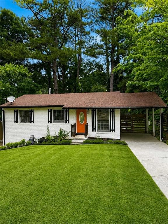 3 bedroom, 1 bathroom, 875 sq ft single family residence sold at 437 Fairlock Lane, Atlanta, GA 30331