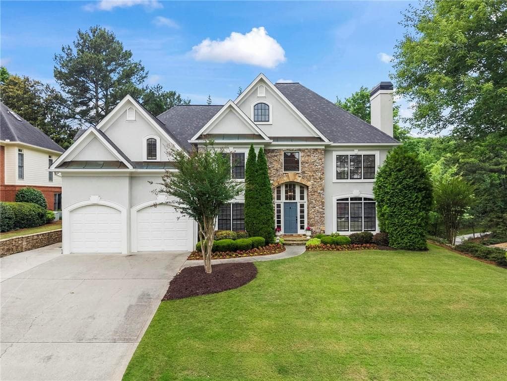 5 bedroom, 4 bathroom, 4,820 sq ft single family residence sold at 105 Crestwicke Trace, Atlanta, GA 30319
