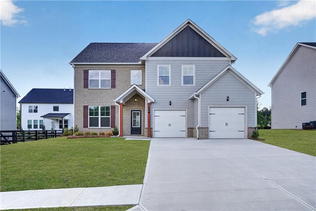 5 bedroom, 3 bathroom, 2,676 sq ft single family residence for sale at 407 Bass Circle LOT 36, Villa Rica, GA 30180