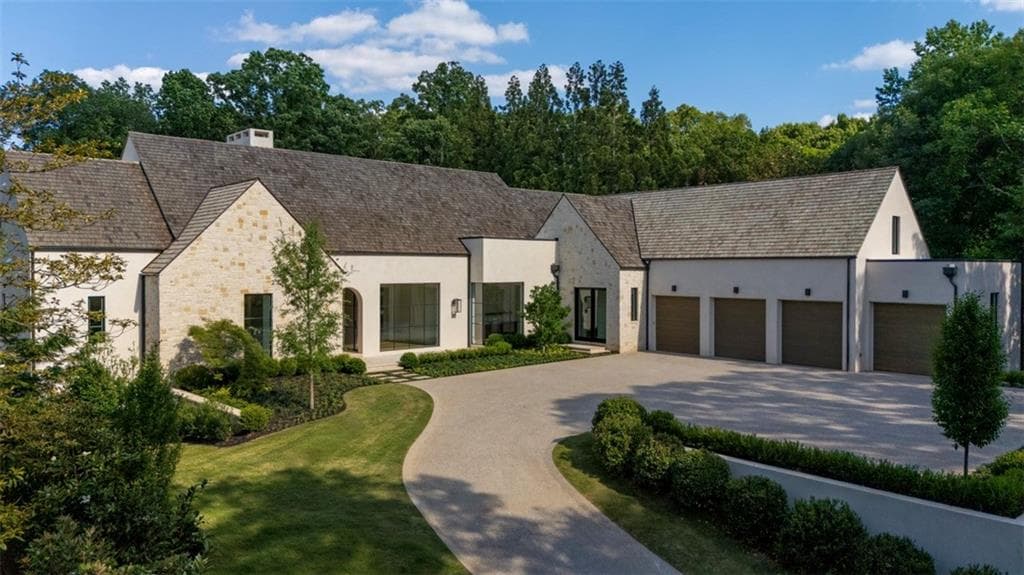 6 bedroom, 10 bathroom, 16,225 sq ft single family residence sold at 3603 Knollwood Drive, Atlanta, GA 30305