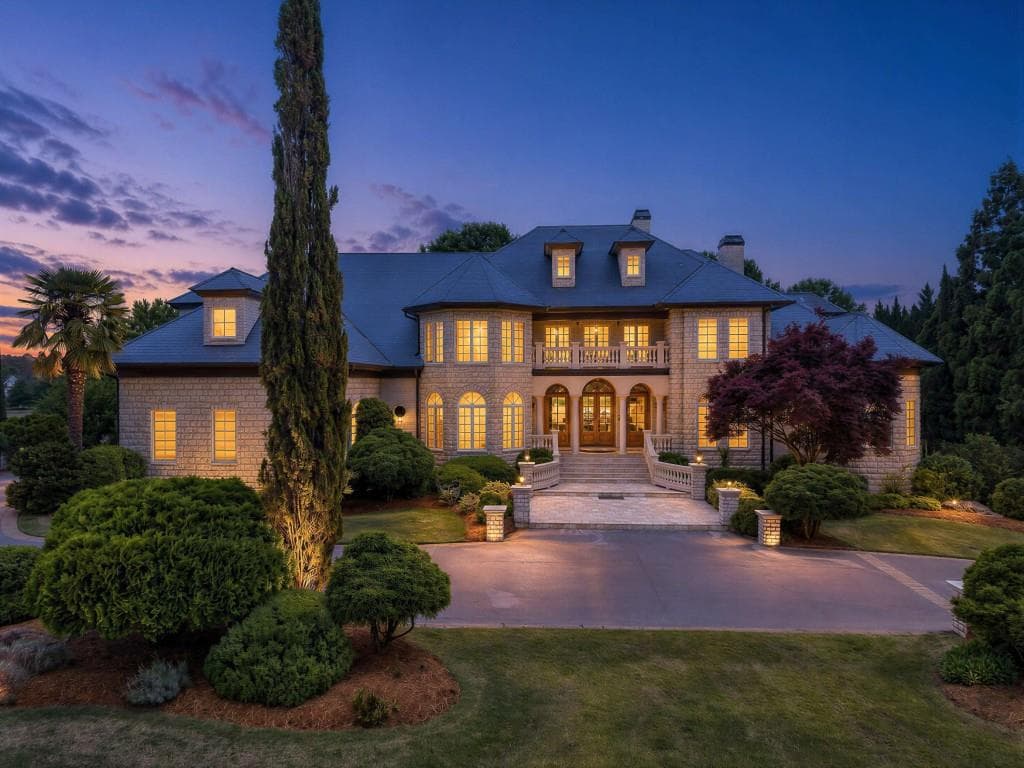 6 bedroom, 8 bathroom, 9,122 sq ft single family residence for sale at 140 Carnoustie Way, Fayetteville, GA 30215