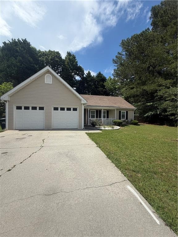 3 bedroom, 2 bathroom, 1,512 sq ft single family residence for sale at 910 Burning Bush Drive, Loganville, GA 30052