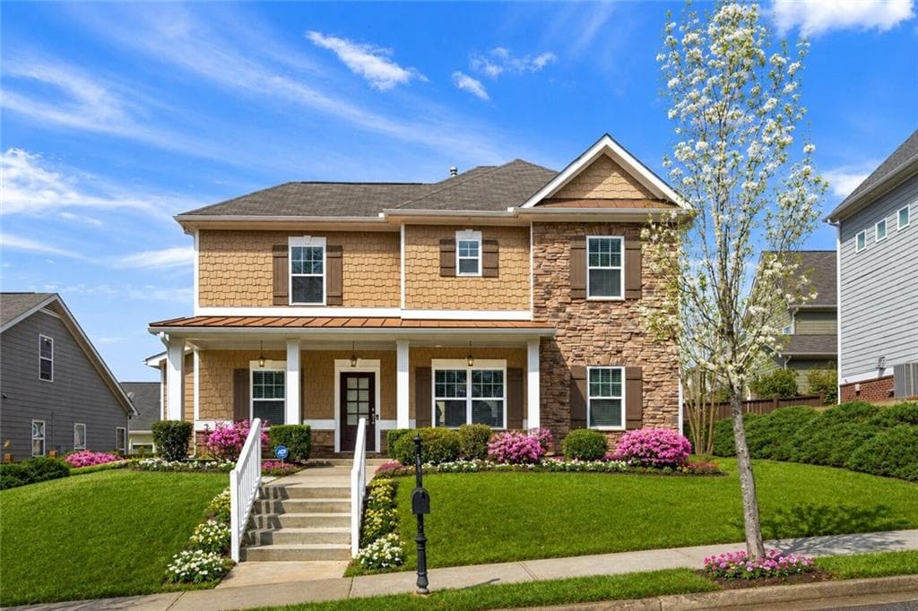 3 bedroom, 3 bathroom, 1,796 sq ft single family residence sold at 1618 Habershal Road, Atlanta, GA 30318
