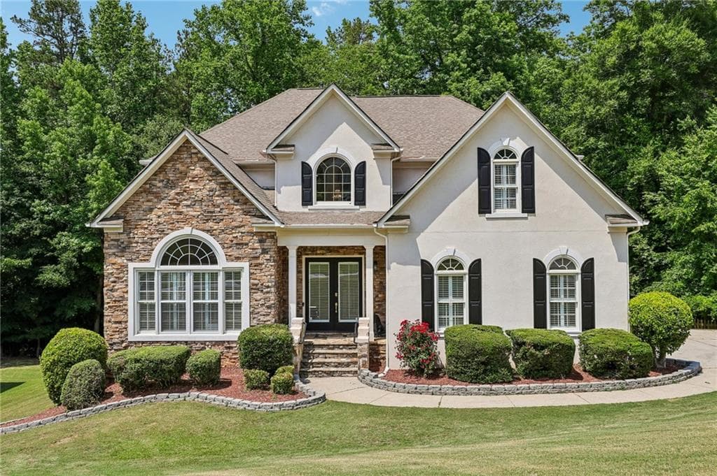 4 bedroom, 3 bathroom, 3,953 sq ft single family residence for sale at 3645 Hickory Branch Trail, Suwanee, GA 30024