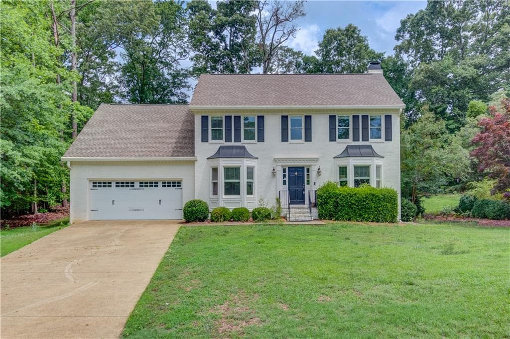 4 bedroom, 3 bathroom, 2,361 sq ft single family residence sold at 153 Lantern Ridge Court, Alpharetta, GA 30009