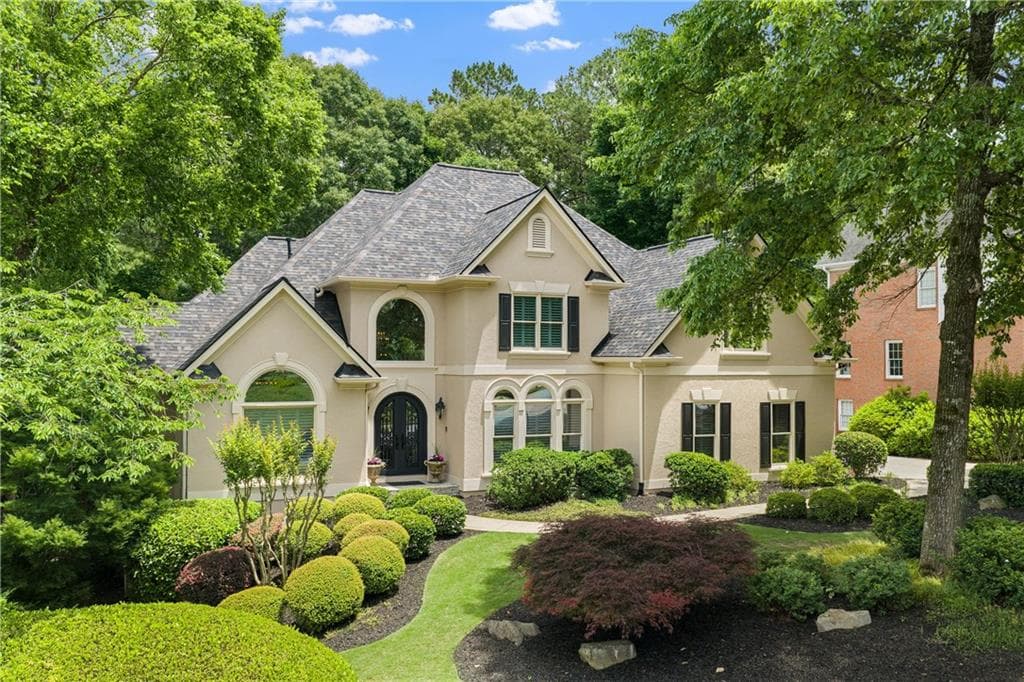 4 bedroom, 4 bathroom, 4,500 sq ft single family residence sold at 9810 Rod Road, Johns Creek, GA 30022